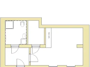 Pronájem bytu 1+kk, Želešice, 24. dubna, 36 m2