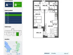 Prodej bytu 2+kk, Brno, Ondrova, 61 m2