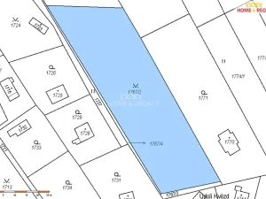 Prodej podílu zahrady, Praha - Lipence, 2442 m2