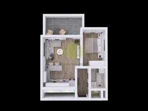 Pronájem bytu 2+kk, Olomouc, Topolová, 52 m2