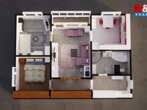 Prodej bytu 3+1, Nový Bor, Palackého, 75 m2