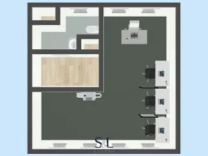 Pronájem kanceláře, Česká Lípa, Moskevská, 116 m2