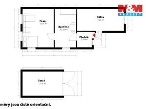 Prodej chalupy, Věšín, 34 m2