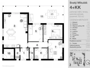 Prodej rodinného domu, Svatý Mikuláš, Prostřední, 148 m2