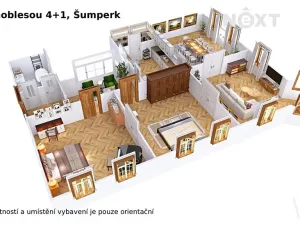 Prodej bytu 4+1, Šumperk, Bulharská, 163 m2