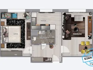 Prodej bytu 2+1, Ostrava, Jiskřiček, 56 m2