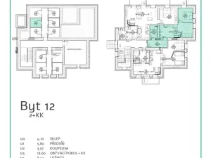 Prodej bytu 2+kk, Žacléř, J. A. Komenského, 41 m2