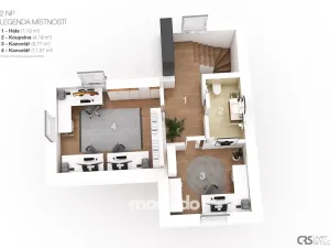 Prodej rodinného domu, Praha - Malešice, Vydrova, 163 m2