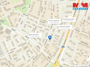 Pronájem bytu 1+1, Pardubice - Bílé Předměstí, Na Okrouhlíku, 30 m2