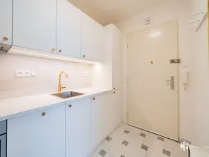 Pronájem bytu 1+kk, Praha - Vinohrady, Hradecká, 26 m2