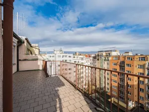 Pronájem bytu 1+kk, Praha - Vinohrady, Hradecká, 26 m2