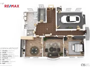 Prodej vily, Libčice nad Vltavou, Letecké náměstí, 236 m2