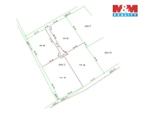 Prodej pozemku pro bydlení, Újezd u Sezemic, 4052 m2