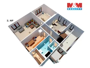 Prodej rodinného domu, Mukařov - Srbín, Na Budech, 200 m2