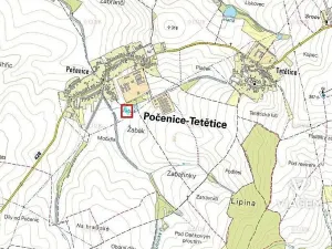 Prodej podílu pole, Počenice-Tetětice, 930 m2