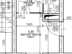 Pronájem komerční nemovitosti, Drahanovice, 9 m2