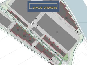 Pronájem skladu, Zápy, 950 m2