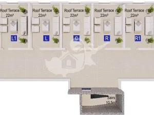 Prodej bytu 2+1, Agios Amvrosios Keryneias, Kypr, 76 m2