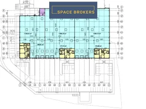 Pronájem skladu, Hostivice, Archeologická, 1100 m2