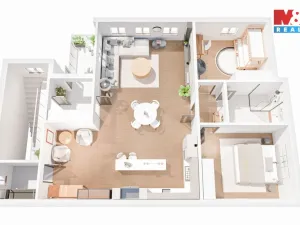 Pronájem bytu 3+kk, Mělník, Kněžny Emmy, 90 m2
