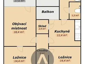 Prodej rodinného domu, Brno, Jubilejní, 74 m2