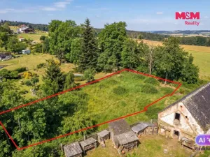 Prodej pozemku pro bydlení, Bezvěrov - Služetín, 817 m2