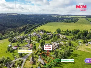 Prodej pozemku pro bydlení, Bezvěrov - Služetín, 817 m2