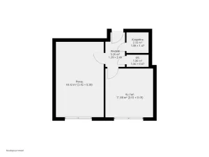 Pronájem bytu 1+1, Hradec Králové, Průmyslová, 37 m2