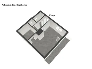 Prodej chaty, Strážkovice, 73 m2