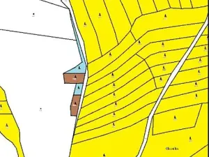 Prodej lesa, Kojčice, 1102 m2