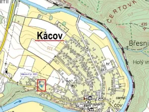 Dražba pole, Kácov, 1067 m2