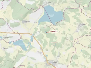 Dražba lesa, Zavlekov, 2895 m2