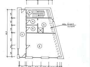 Pronájem kanceláře, Moravany, Modřická, 167 m2
