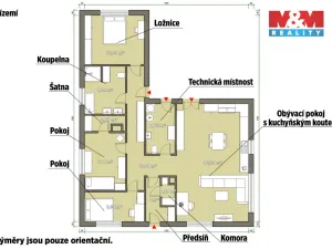 Pronájem rodinného domu, Nečtiny - Lešovice, 111 m2