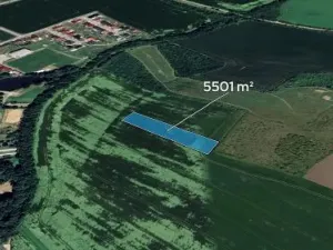 Prodej podílu pole, Komořany, 458 m2