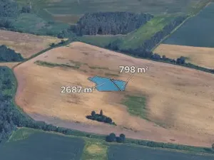 Prodej podílu pole, Veselí nad Lužnicí, 435 m2