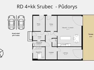Prodej rodinného domu, Srubec, Ledenická, 110 m2