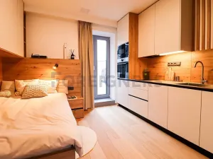 Pronájem bytu 1+kk, Brno, Cyrilská, 23 m2