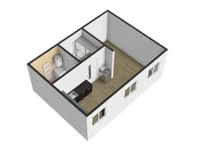 Pronájem bytu 1+kk, Brno, Tkalcovská, 32 m2