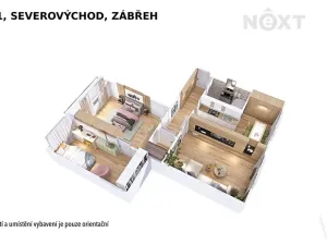 Prodej bytu 3+1, Zábřeh, Severovýchod, 68 m2