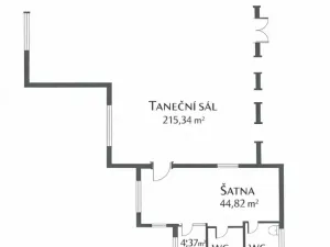 Pronájem obchodního prostoru, Hradešice, 345 m2