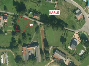 Prodej pozemku pro bydlení, Karle, 755 m2