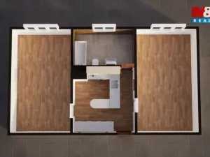 Prodej bytu 2+1, Most, Hutnická, 55 m2