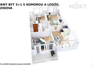 Pronájem bytu 3+1, Šumperk, Březinova, 73 m2