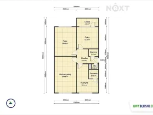 Pronájem bytu 3+1, Šumperk, Březinova, 73 m2