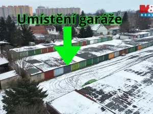 Pronájem garáže, Hradec Králové - Pražské Předměstí, 18 m2