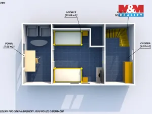 Prodej chaty, Borotice - Čelina, 51 m2