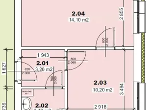 Prodej bytu 1+kk, Mšené-lázně, Mládežnická, 31 m2
