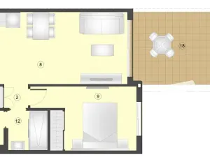Prodej bytu 2+kk, Pulpí, Španělsko, Calle Mar de Alborán, 59 m2