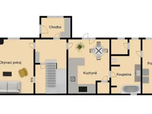 Pronájem rodinného domu, Hnojice, 150 m2